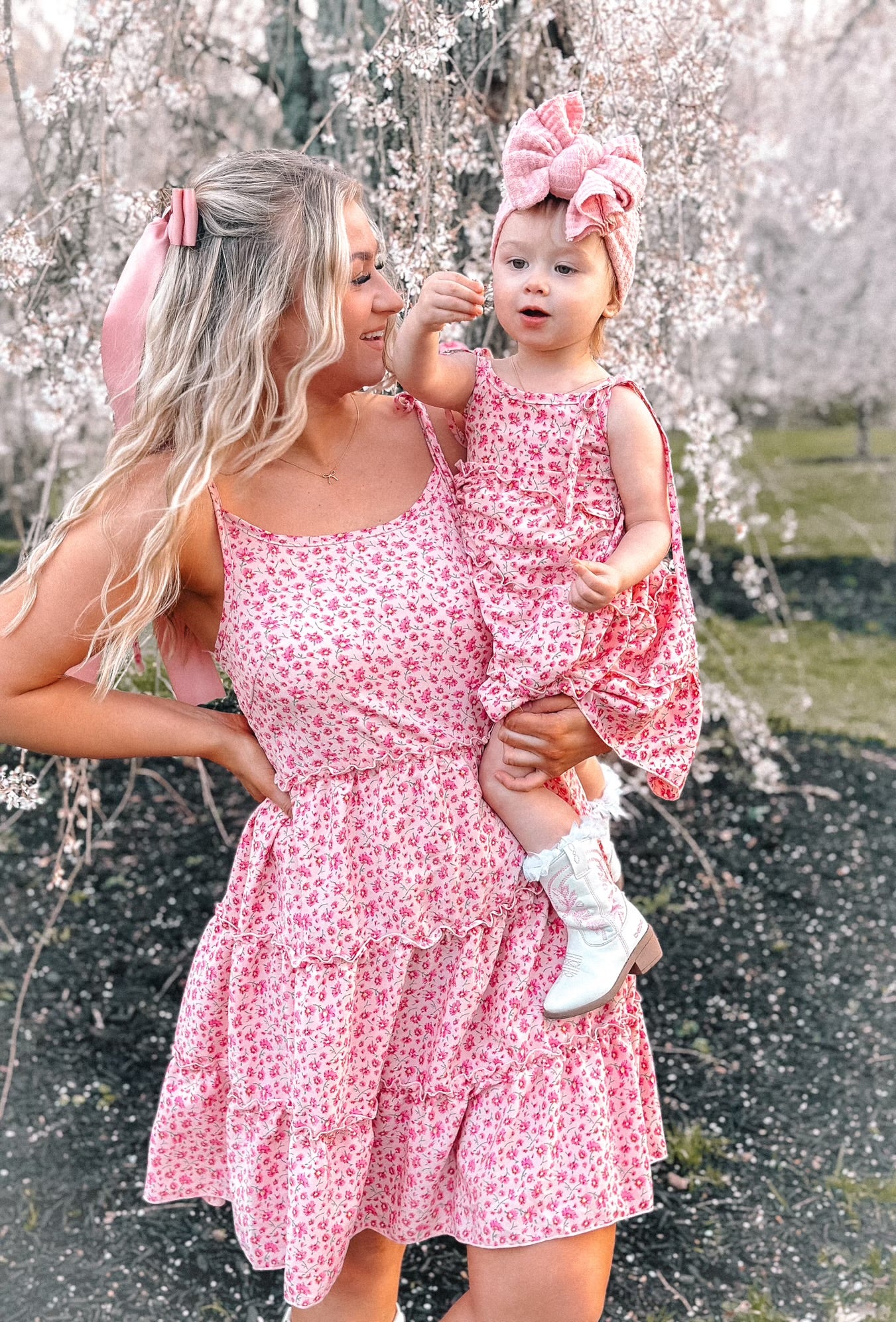 hey little mama with that tight dress on Darling Mama Mommy & Me Dresses