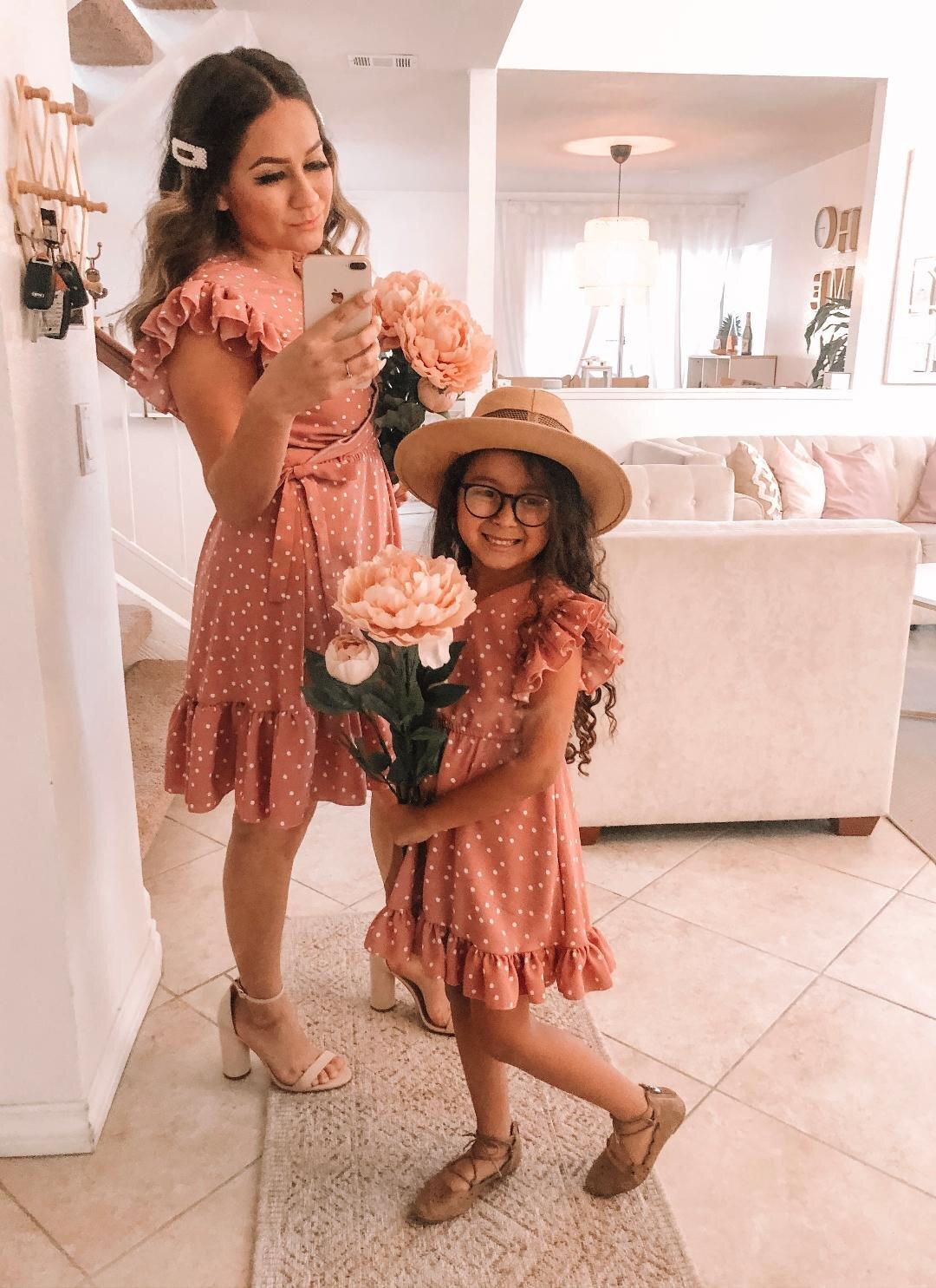 Bella Mommy and Me Matching Dresses - LITTLE MIA BELLA