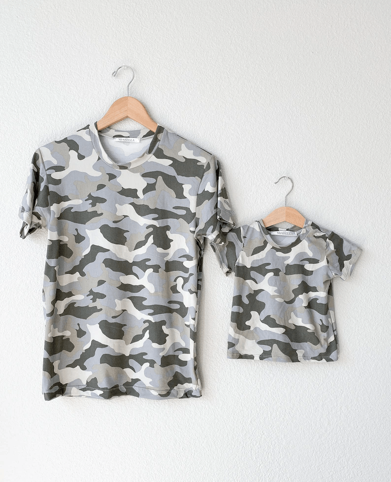 Camo Matching Family Shirts - LITTLE MIA BELLA