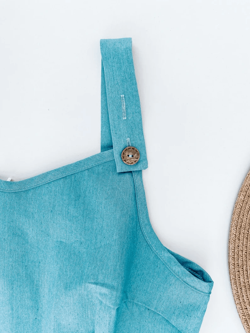 Chambray Mommy and Me Jumpsuit - LITTLE MIA BELLA