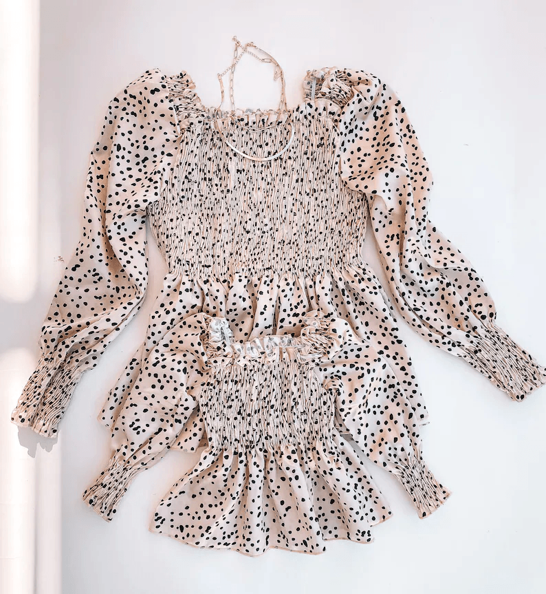 Feelin' Like A Queen Matching Tops - LITTLE MIA BELLA
