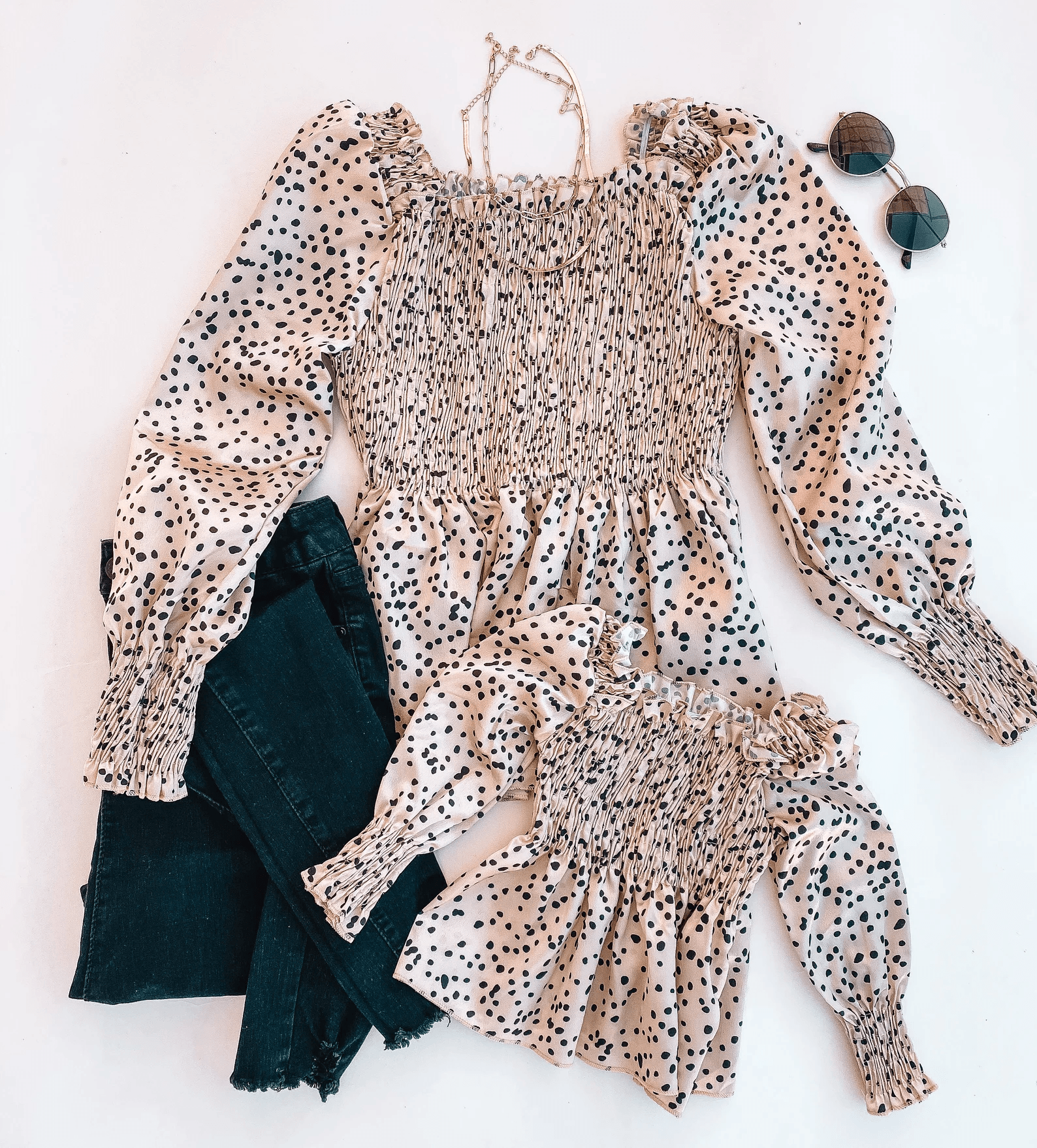 Feelin' Like A Queen Matching Tops - LITTLE MIA BELLA