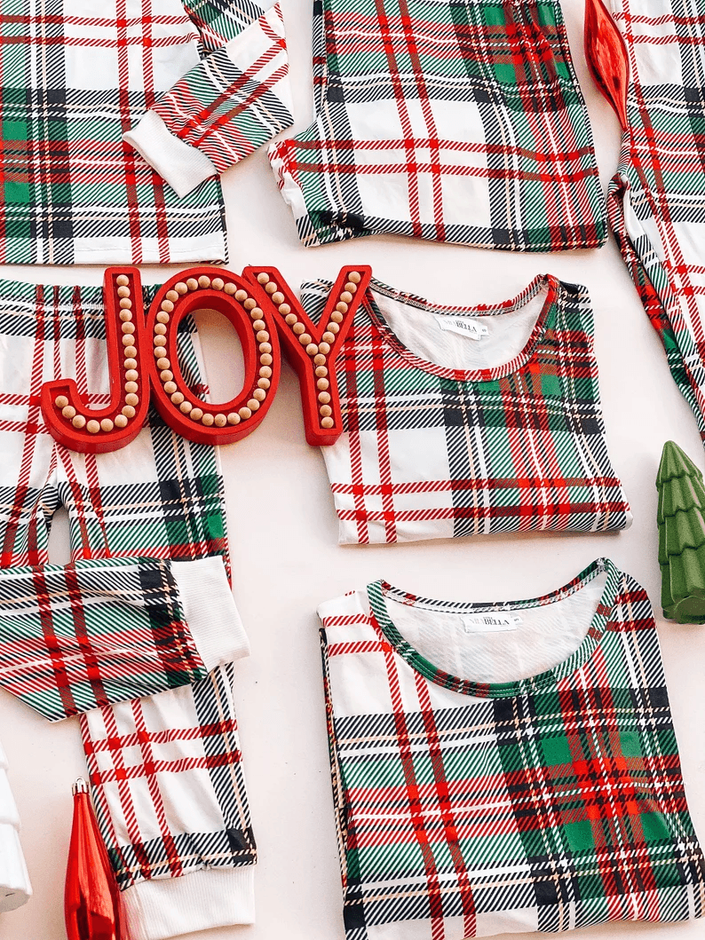 Holiday Family Matching Pajamas - LITTLE MIA BELLA