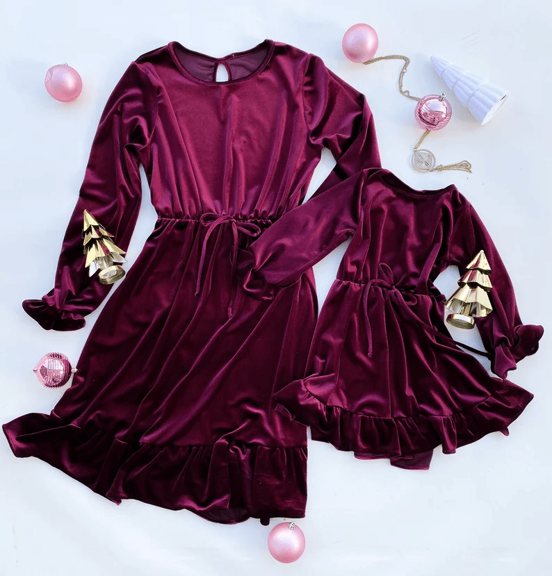 Jolly Mommy and Me Dresses - LITTLE MIA BELLA