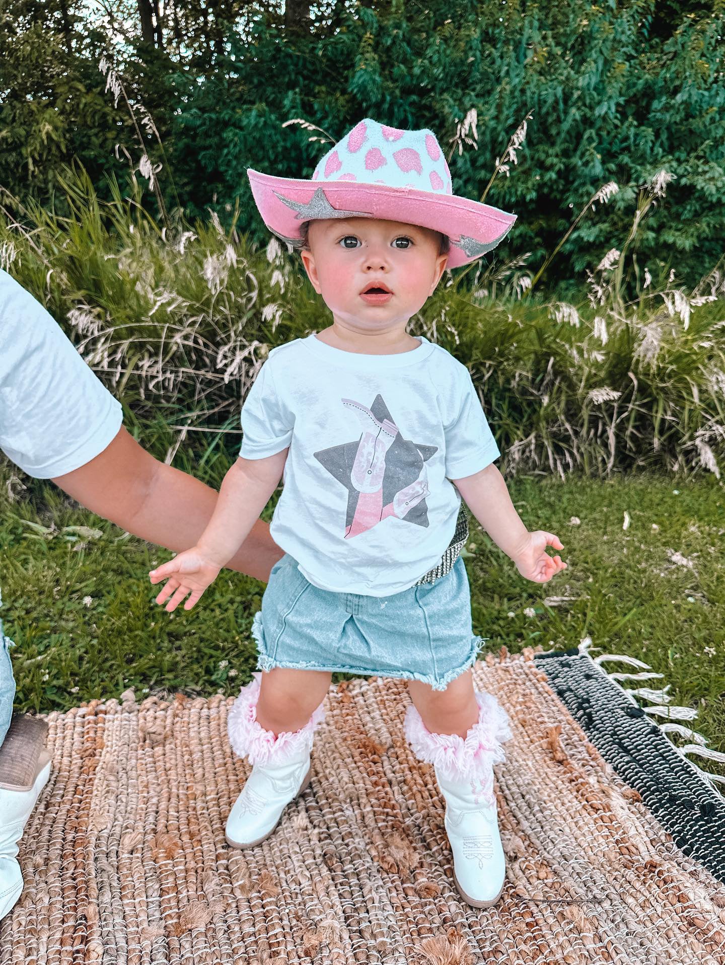 Let's go girls Cowgirl Mommy & Me Shirts - LITTLE MIA BELLA