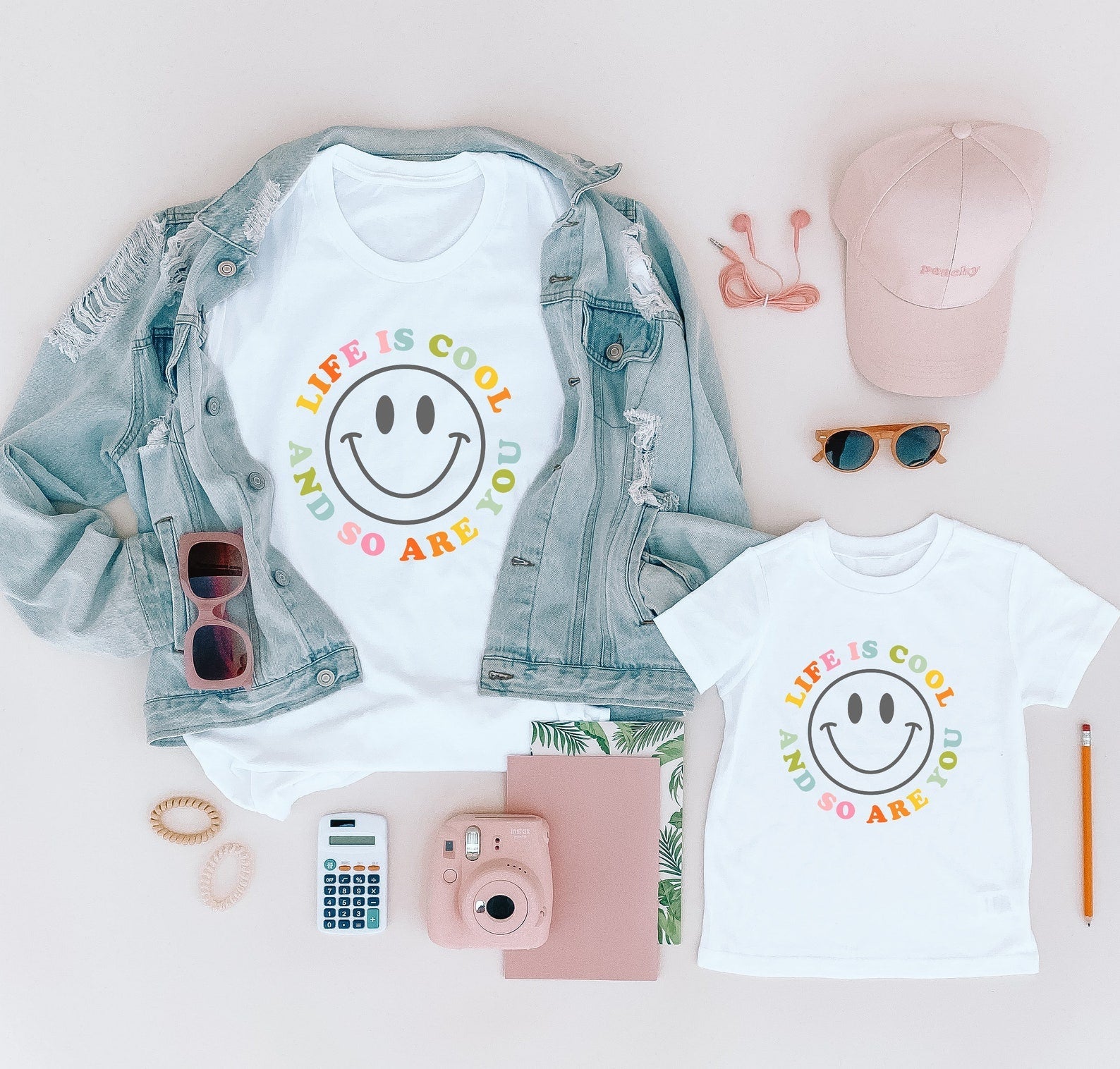 Life Is Cool and So Are You Matching Shirt - LITTLE MIA BELLA