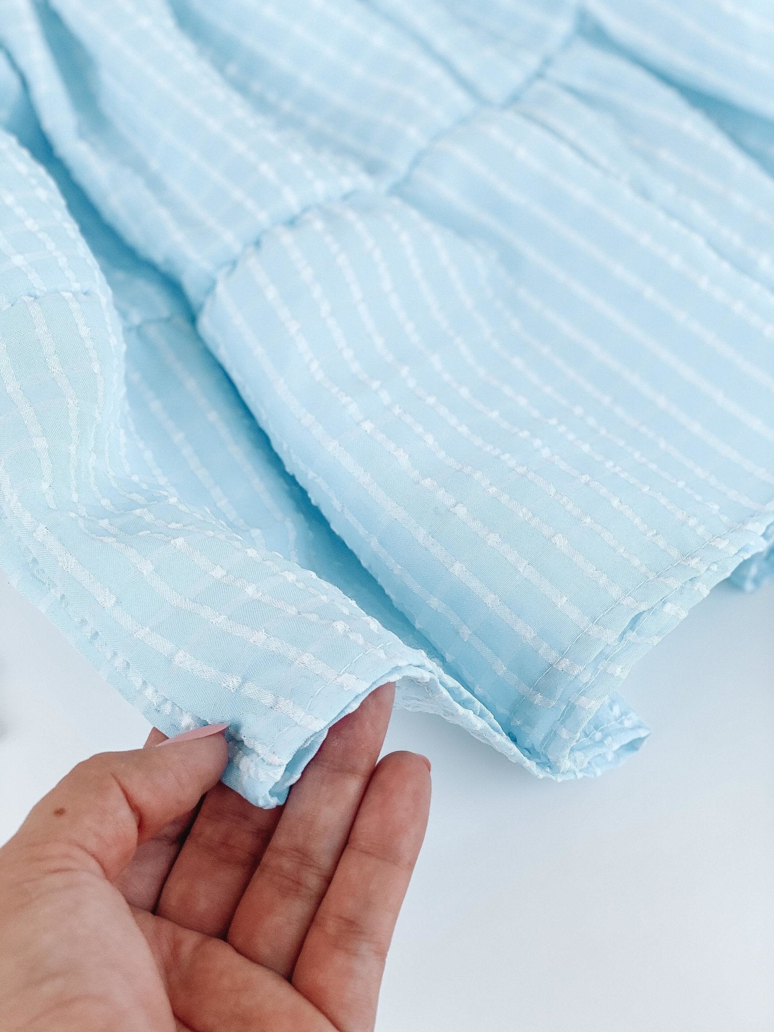 Light Blue Matching Dresses - LITTLE MIA BELLA
