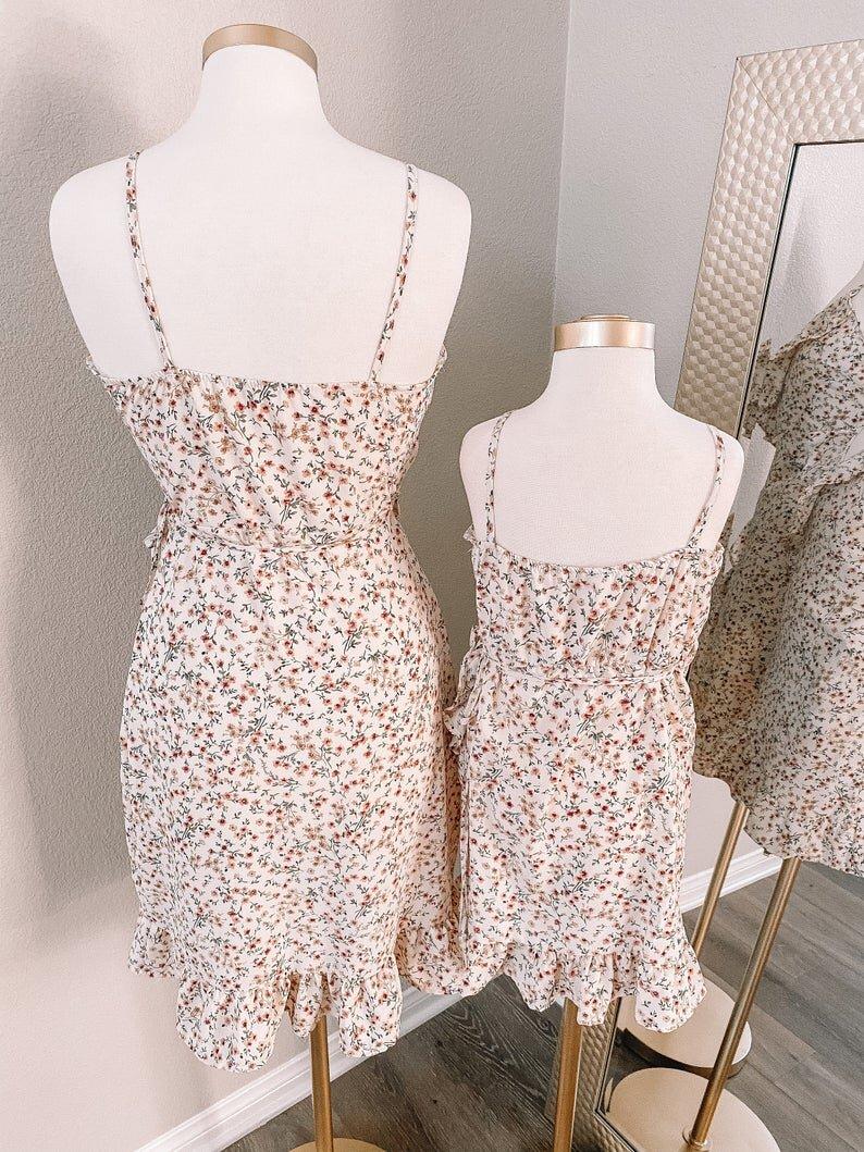 Linda's Wrap Mommy and Me Dresses - LITTLE MIA BELLA