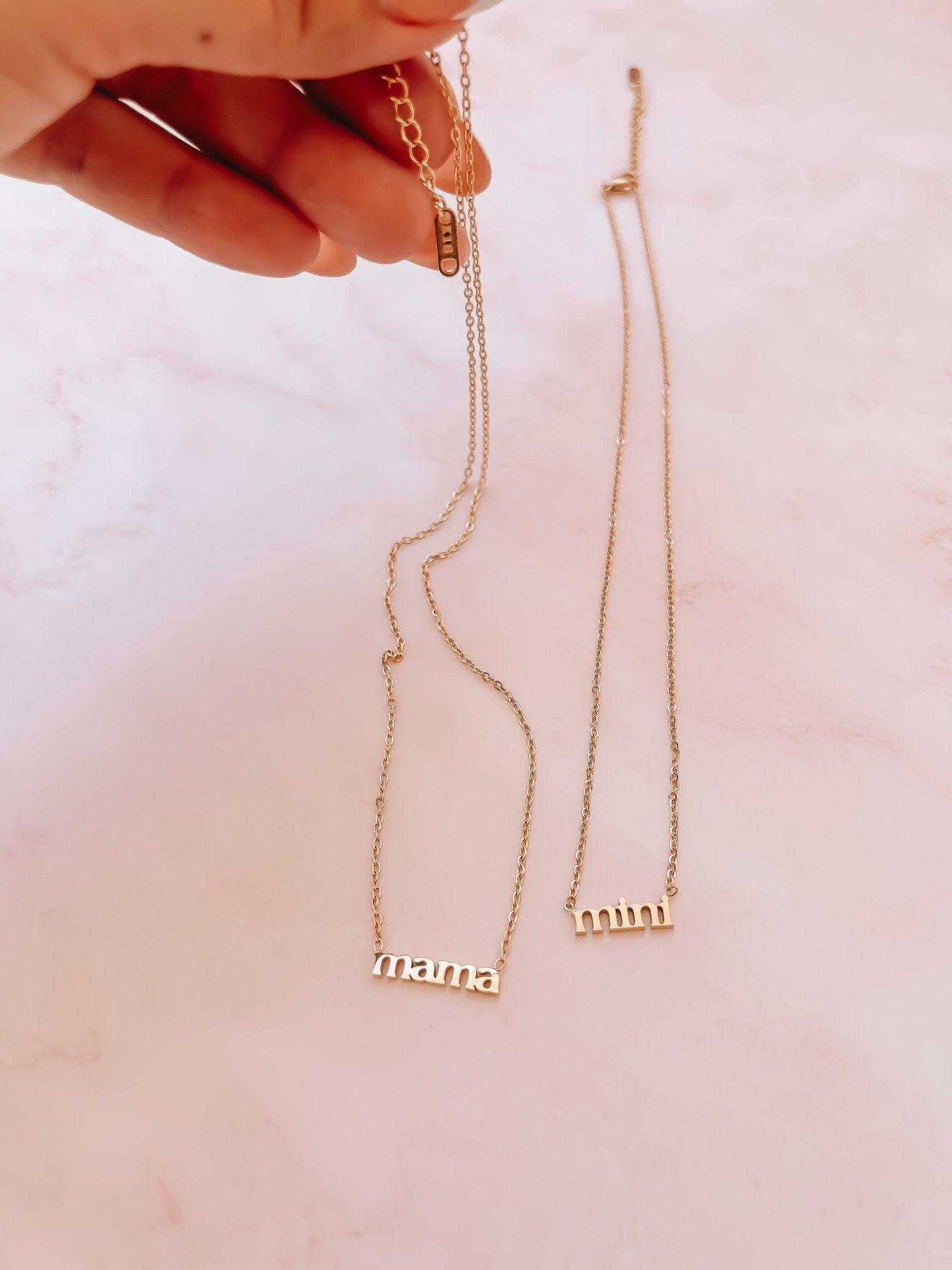 Mama and Mini Necklaces - LITTLE MIA BELLA