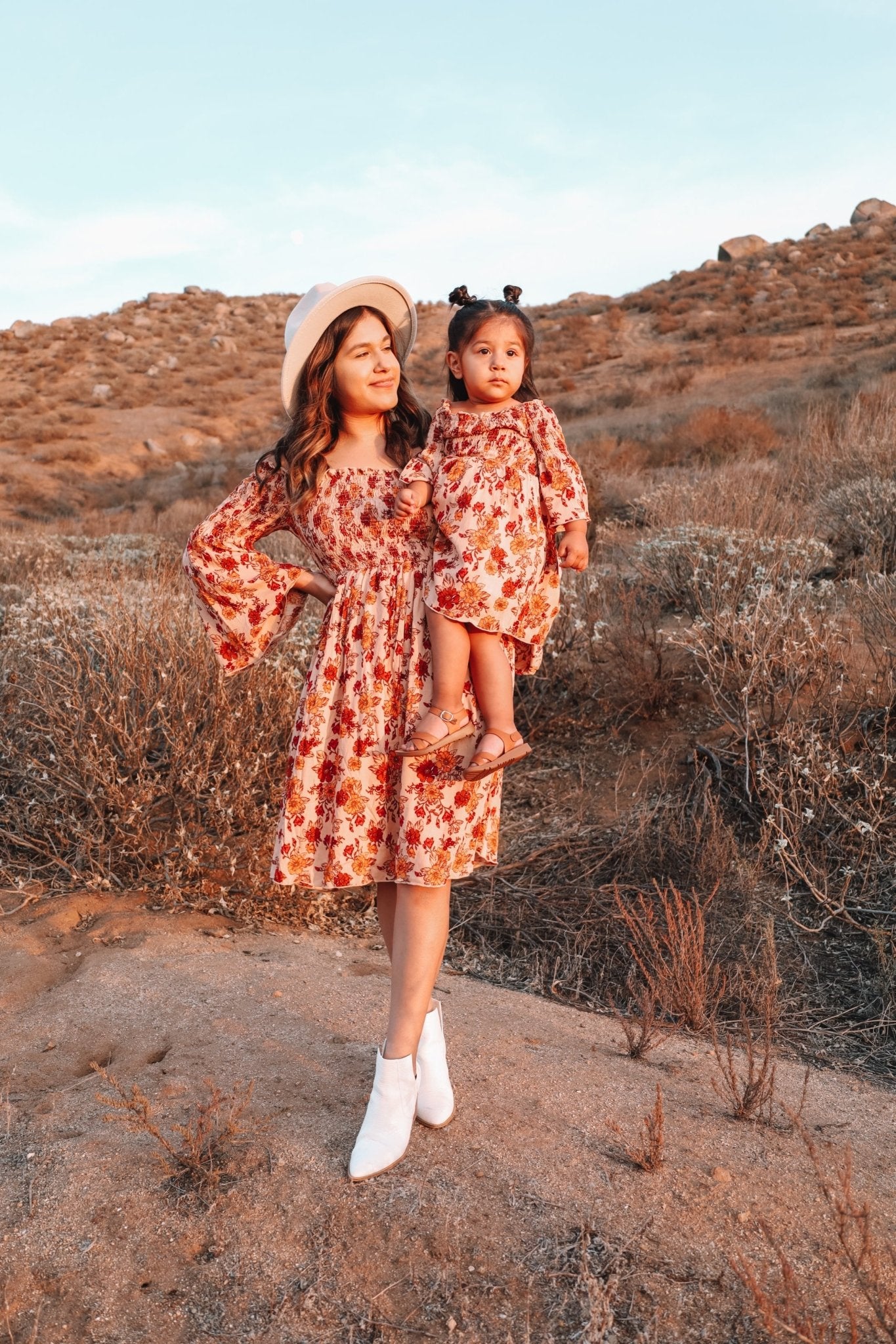 MARIGOLD Mommy and me Matching Dresses - LITTLE MIA BELLA