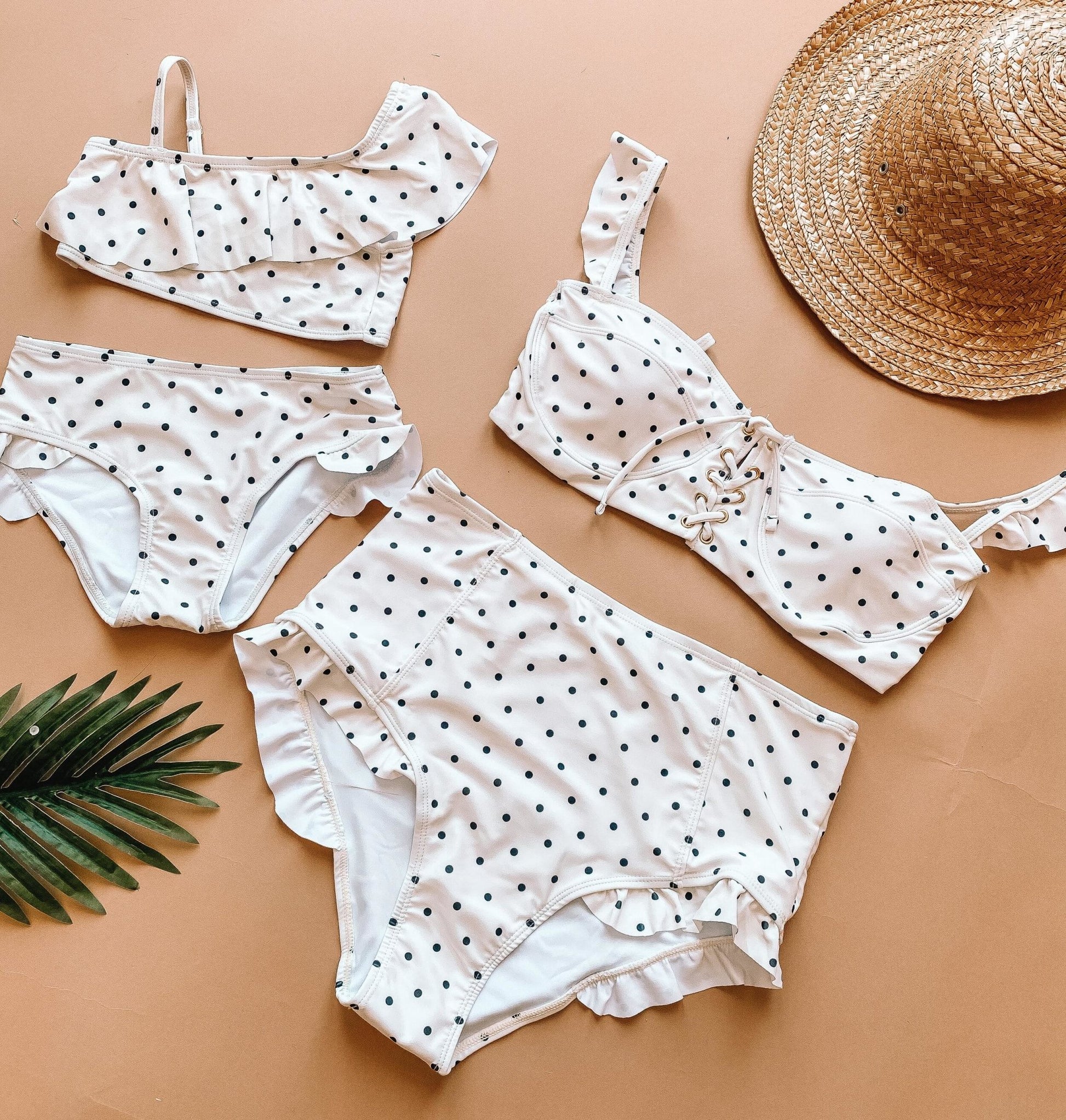 Mini Polka Dot Mommy & Me Bikini - LITTLE MIA BELLA