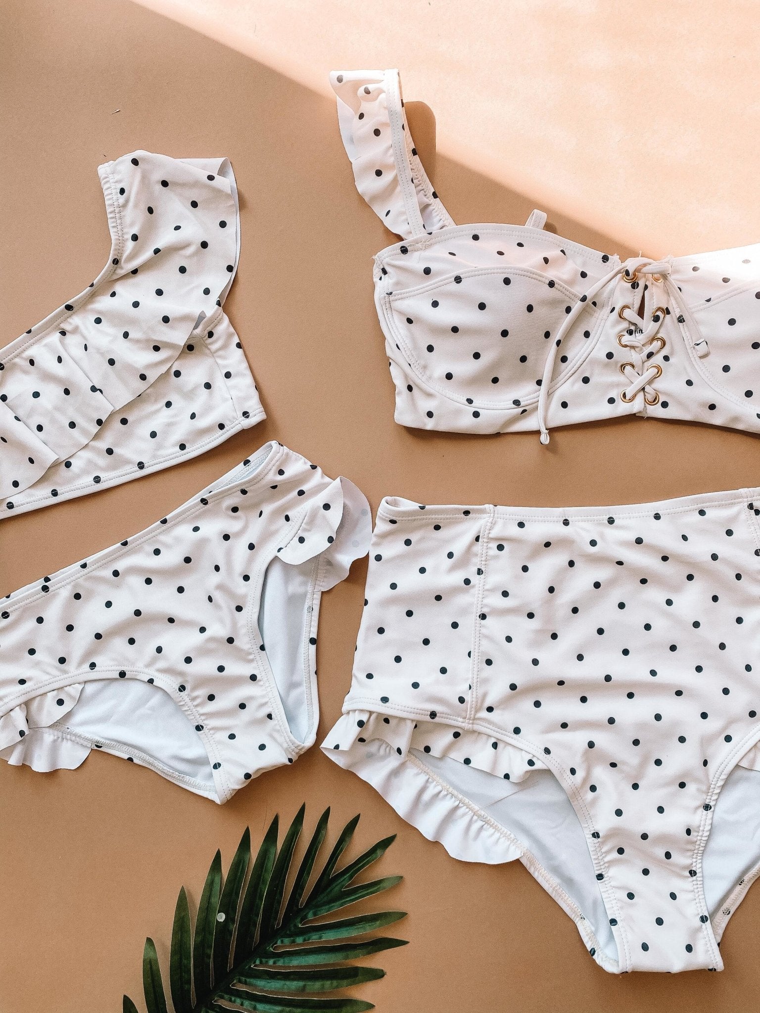 Mini Polka Dot Mommy & Me Bikini - LITTLE MIA BELLA