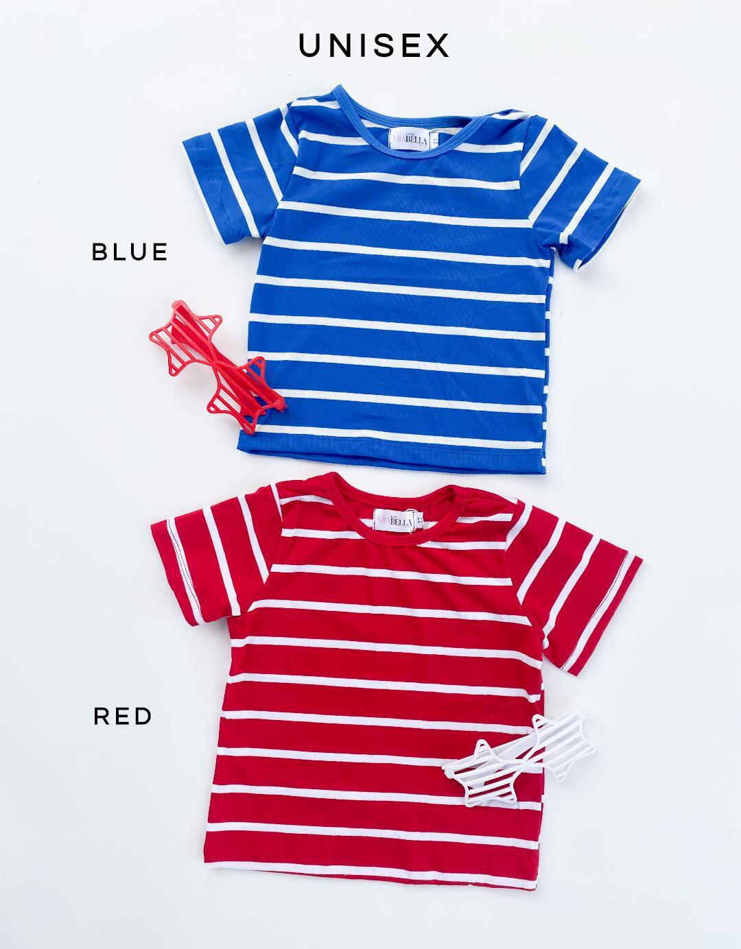 Mix and match red white and blue Mommy & Me - LITTLE MIA BELLA