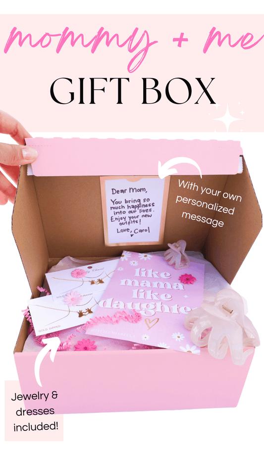 Mommy and Me Gift Box - Mother's Day Edition - LITTLE MIA BELLA