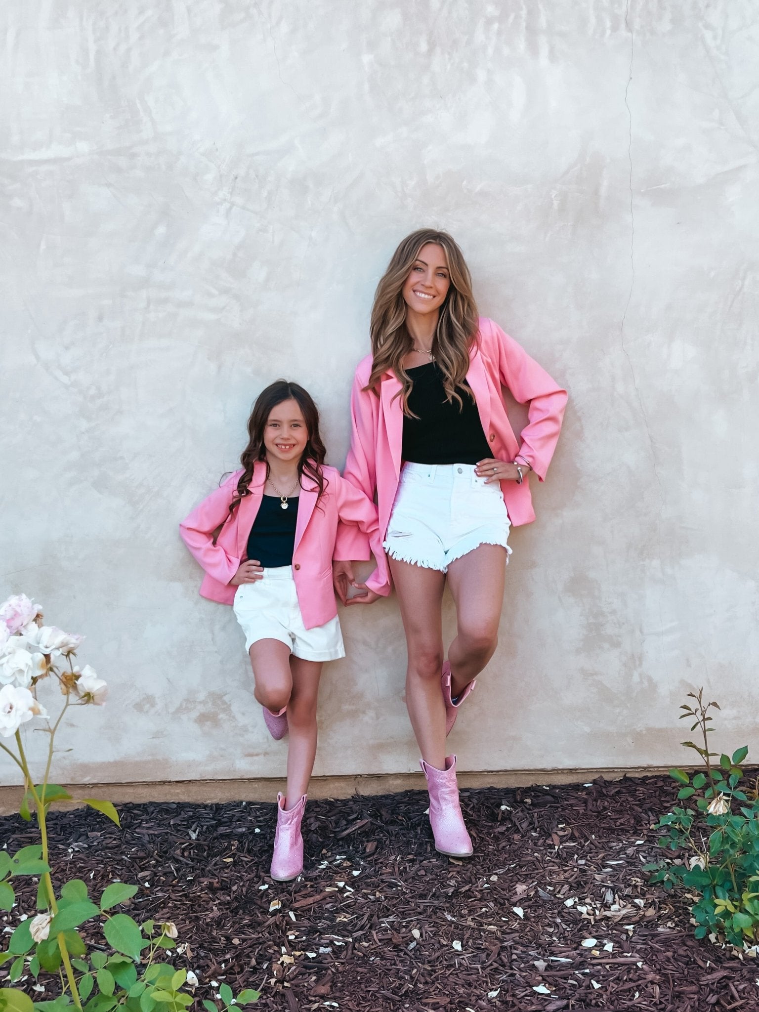 Mommy And Me Pink Blazer - LITTLE MIA BELLA