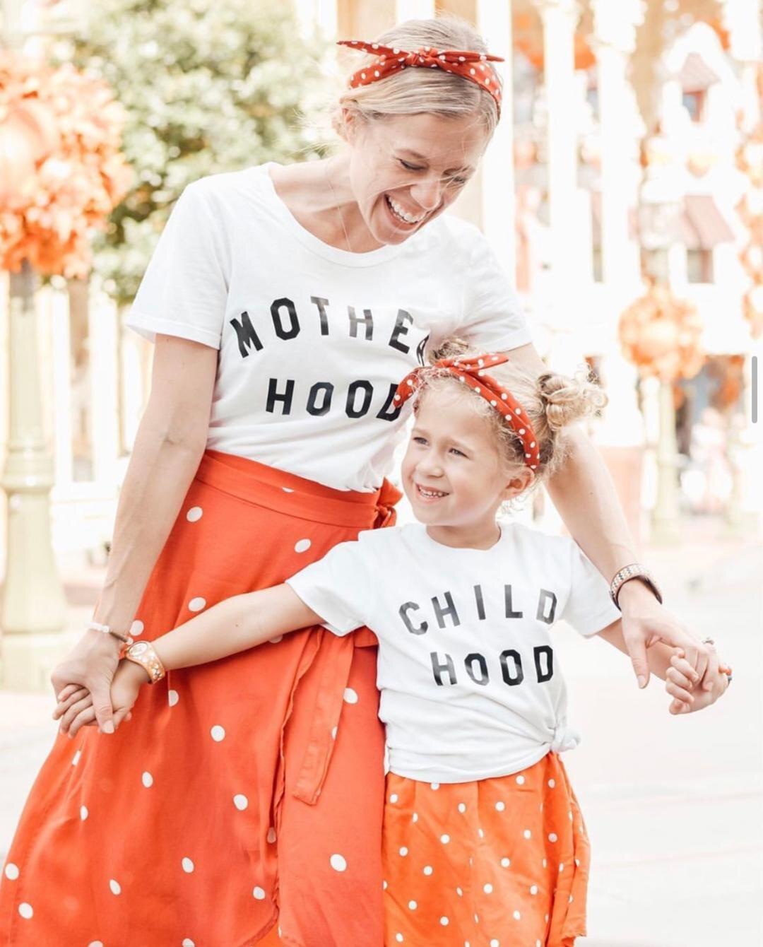 Motherhood & Childhood Matching Shirts - LITTLE MIA BELLA