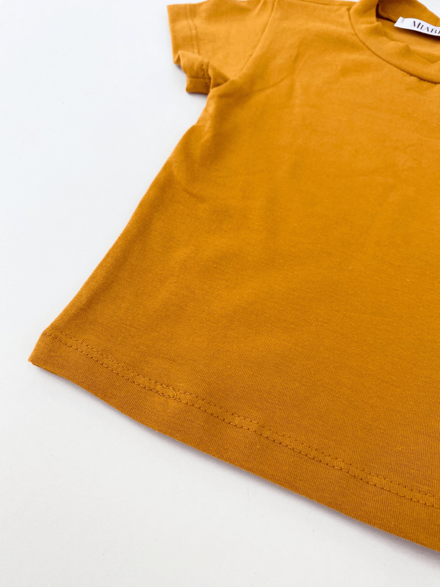 Mustard Hey There Pumpkin Mommy and Me Shirt - LITTLE MIA BELLA