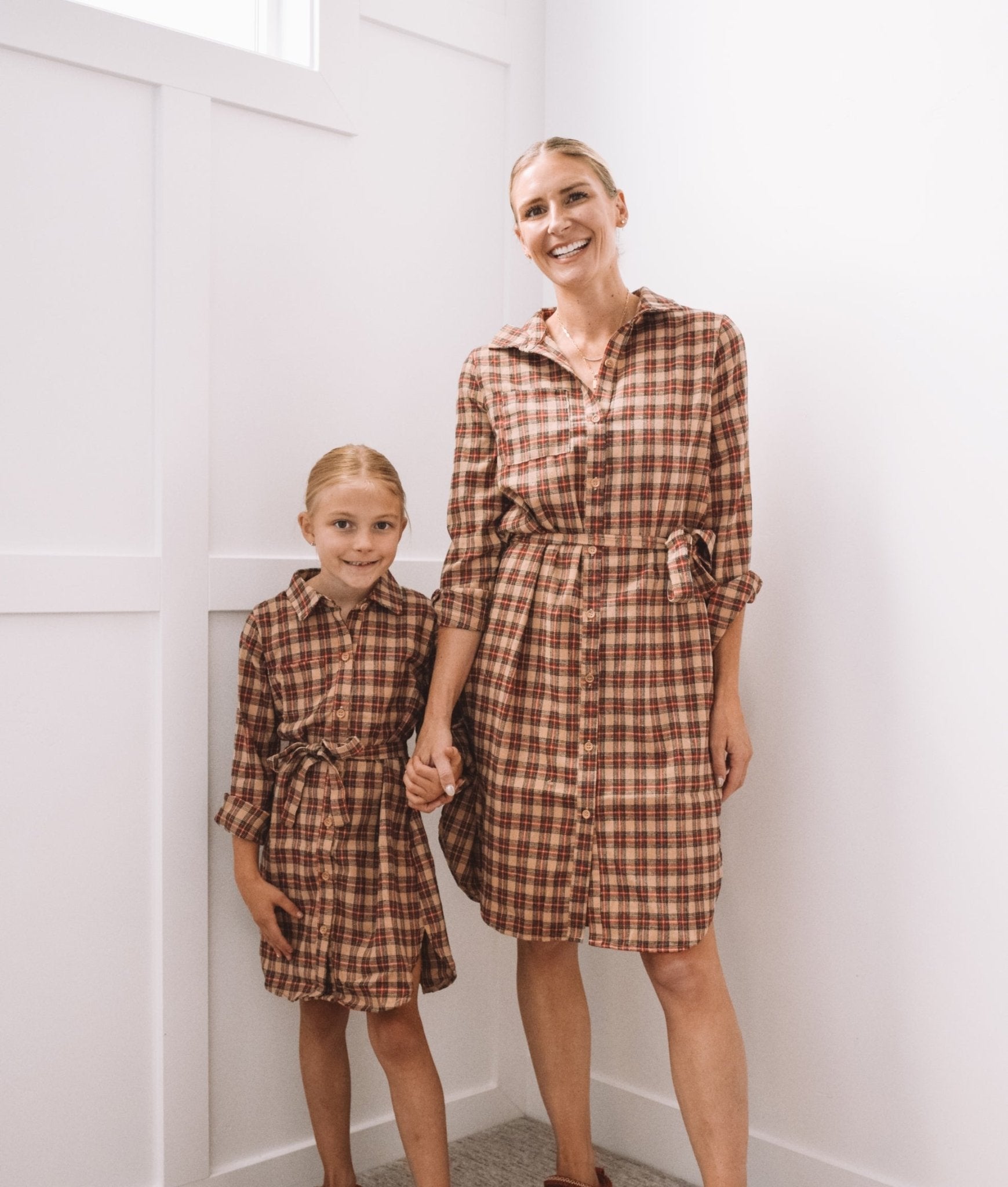 Mommy and hotsell me plaid dresses