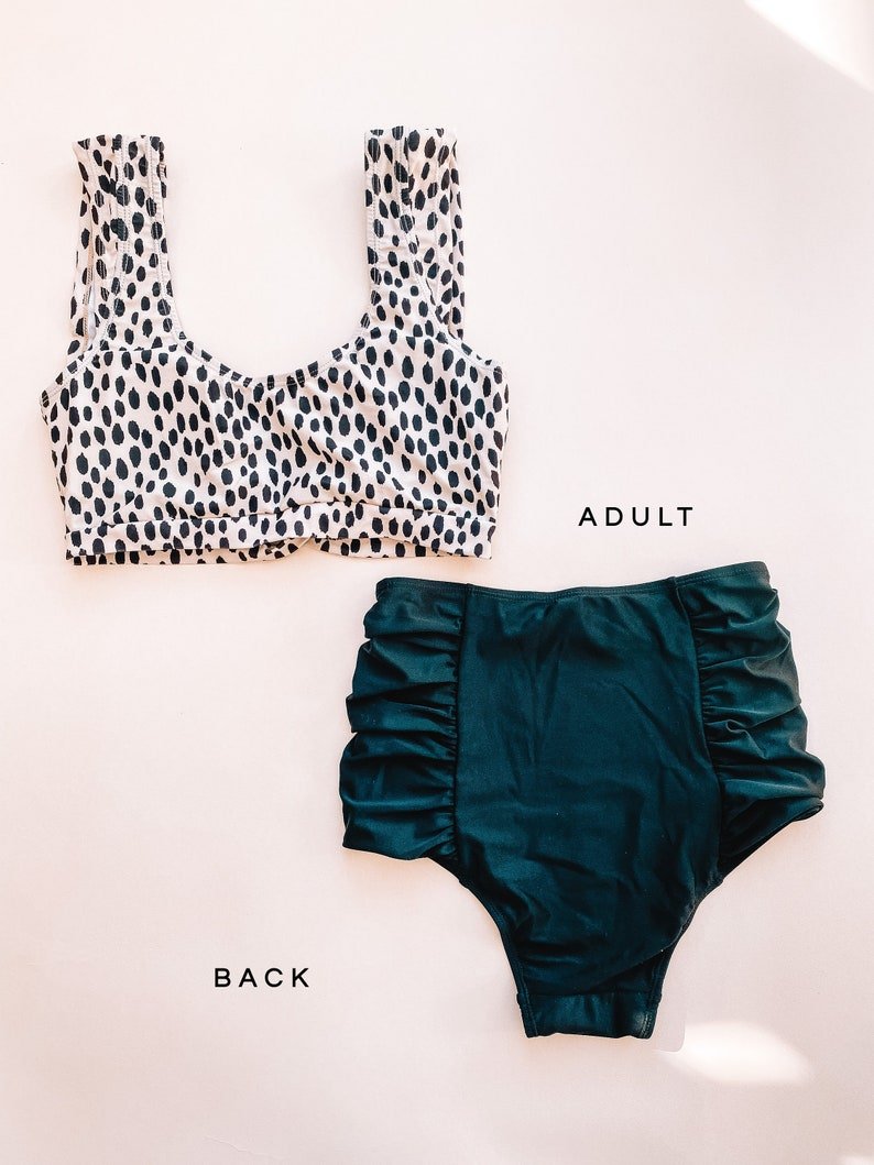 Serval Mommy and Me Matching Swimsuits - LITTLE MIA BELLA