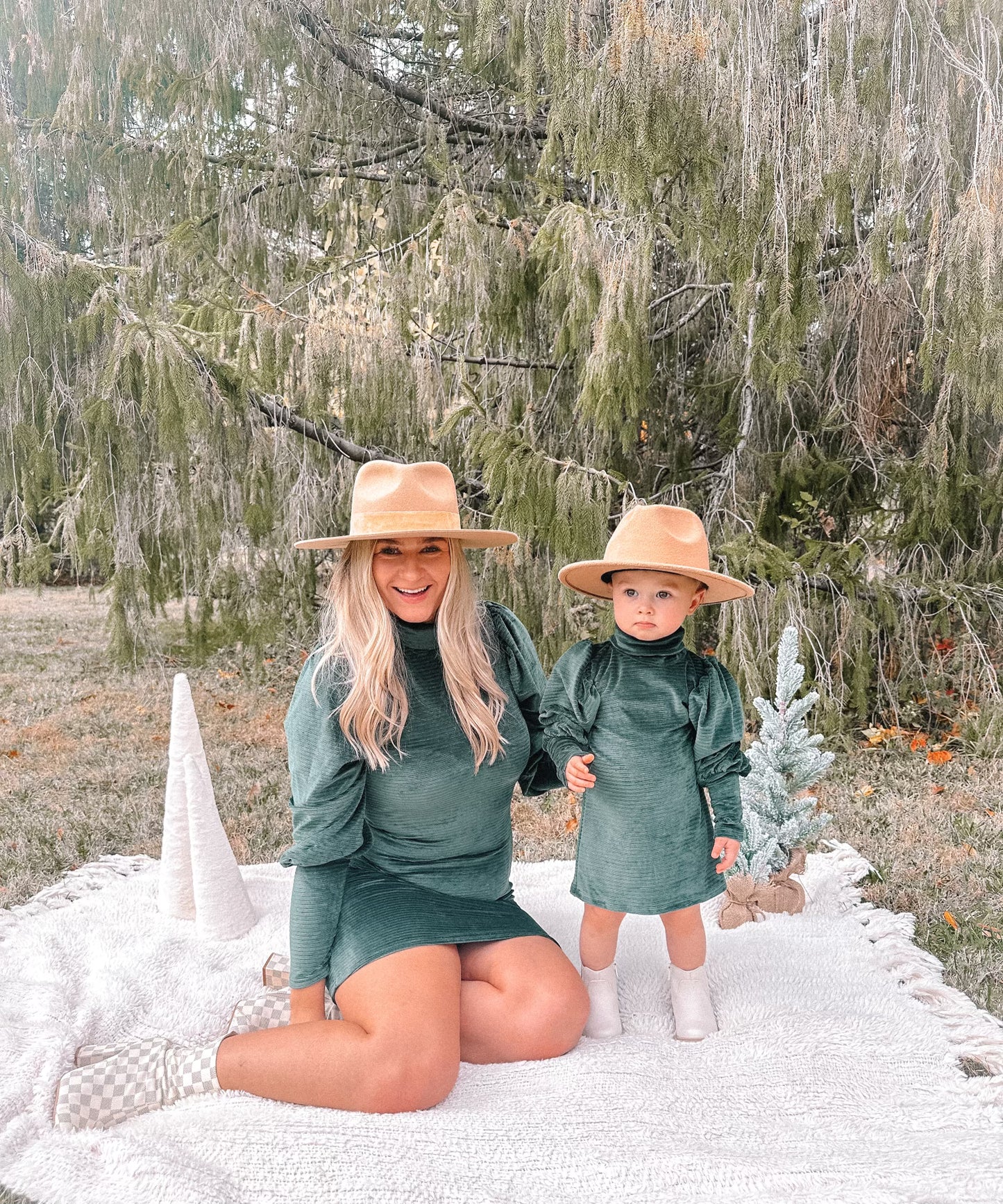 Aria Mommy & Me Matching Dresses