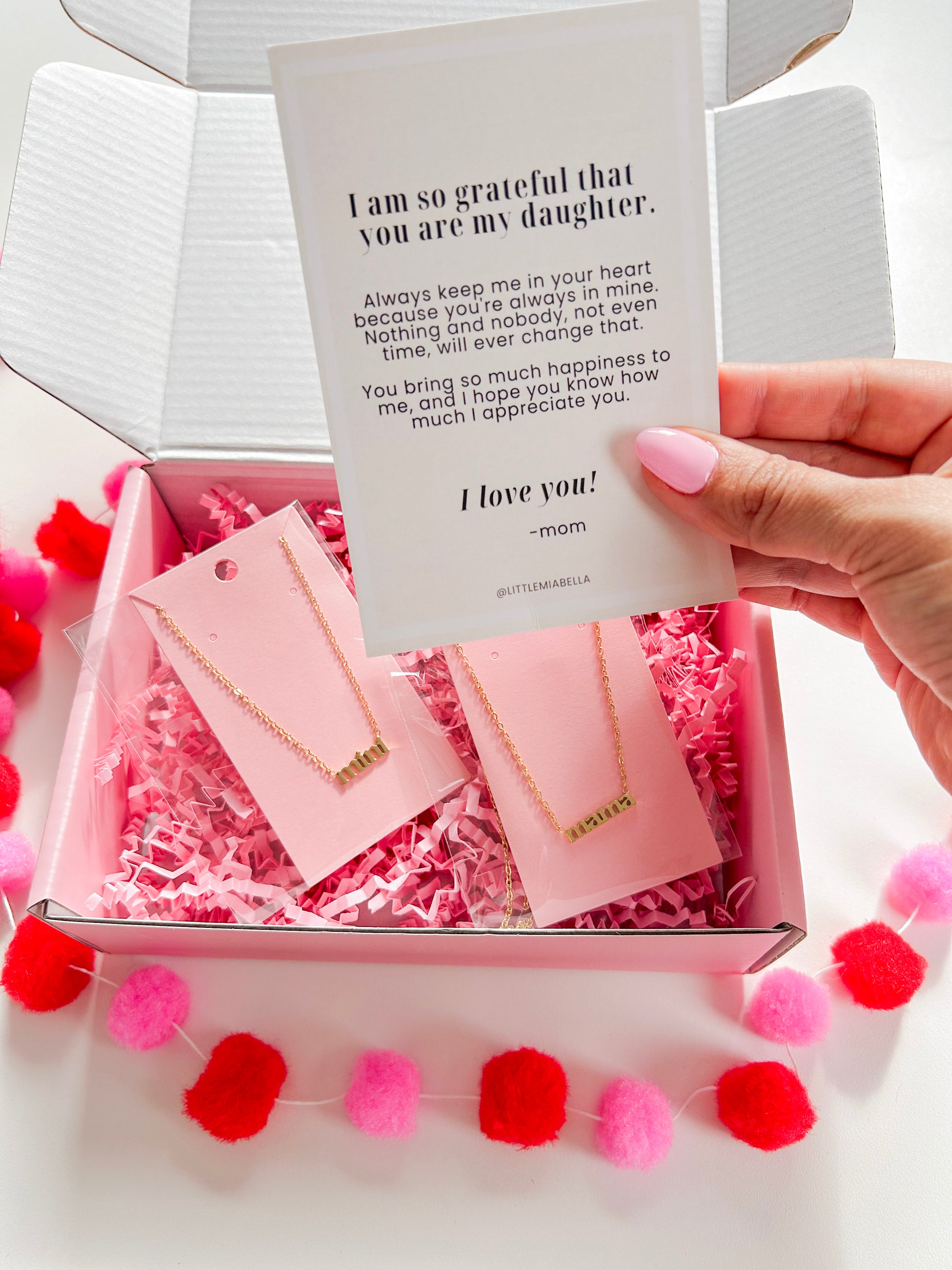 meaningful gifts for daughters with necklace