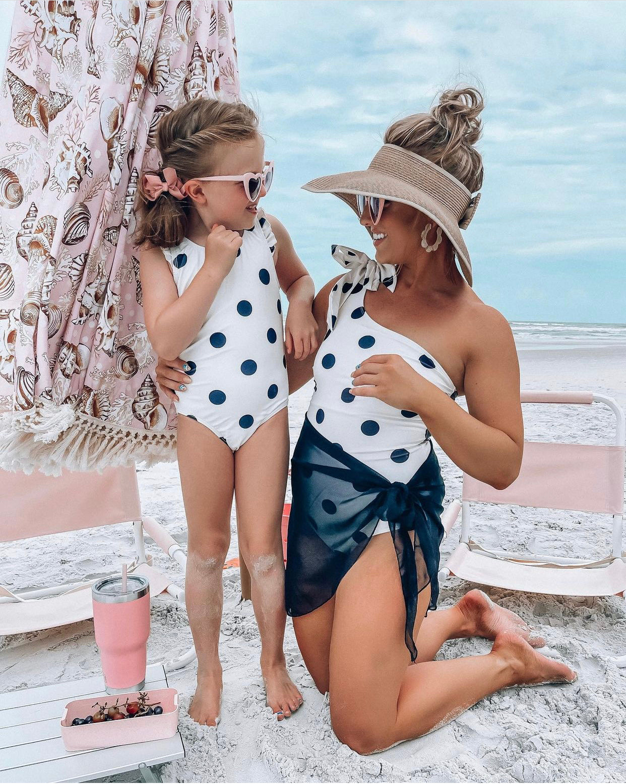 Miss Polka Dot Mommy and Me Swimsuit