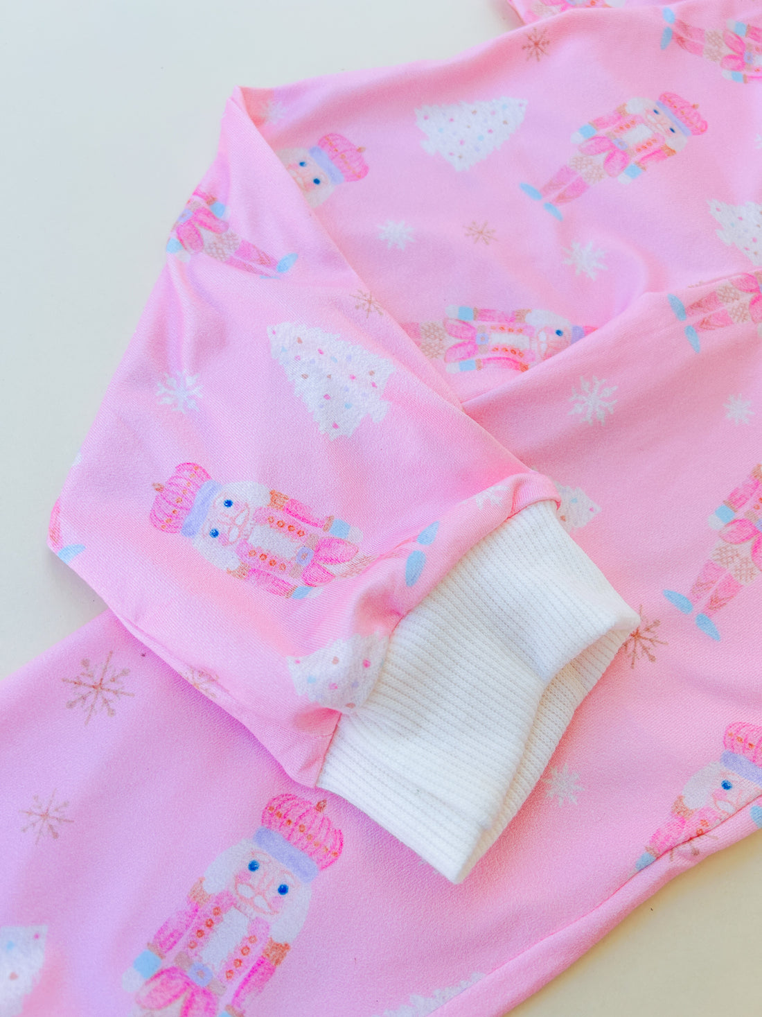 Pink Nutcracker Christmas Matching Pajamas, Mommy and me pajamas