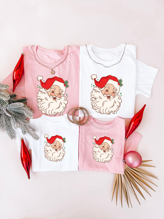Santa Era Mommy and Me Christmas Shirts