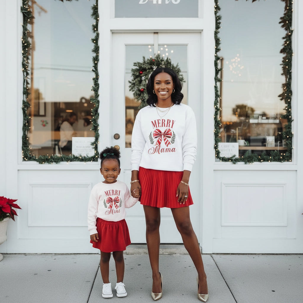 Christmas Matching Outfits for Family - Mommy & Me Dresses Christmas Matching Outfits for Family - Mommy & Me Dresses
