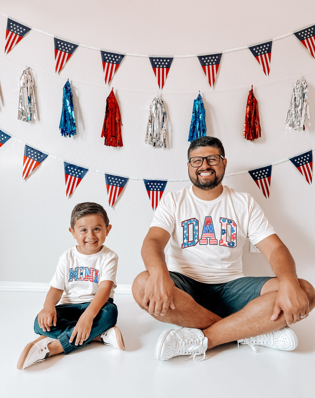 Dad and Mini Fourth of July Shirts