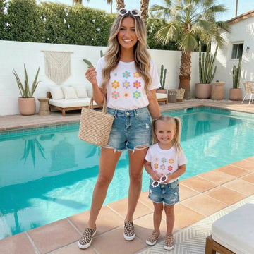 I can buy her some Flowers Mommy & Me Shirts