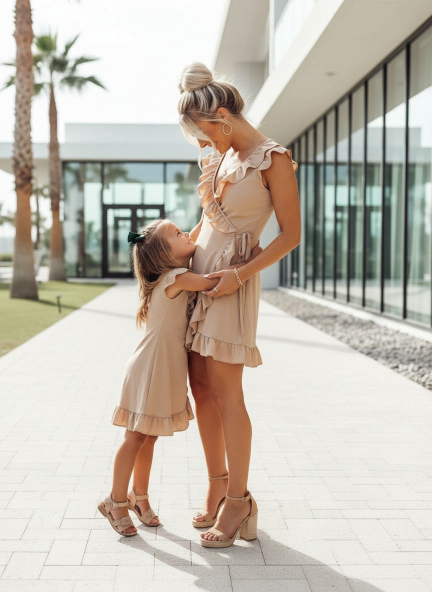 Mama Wrap Mommy and Me Dresses, 2T Mama Wrap Mommy and Me Dresses, 2T