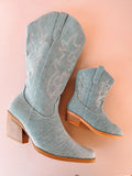 White Western Mommy and Me Boots | Mommy and Me cowgirl boots | Mommy and Me matching outfits | Mommy and me shoes, gifts for mom
