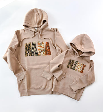 Fall sweatshirts, mama and mini sweatshirt, mommy and me bundle, hoodies, autumn sweater, mother daughter outfit, mom and me matching, mama