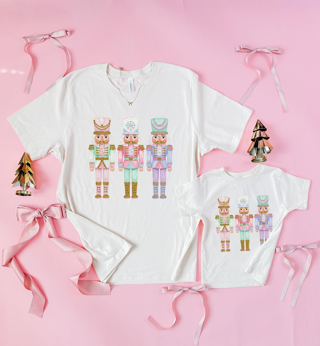 Mommy and Me Nutcracker Shirts | Cute Christmas Matching Tees | Holiday Family Outfits | Festive Nutcracker Ballet Shirts | Christmas Shirts