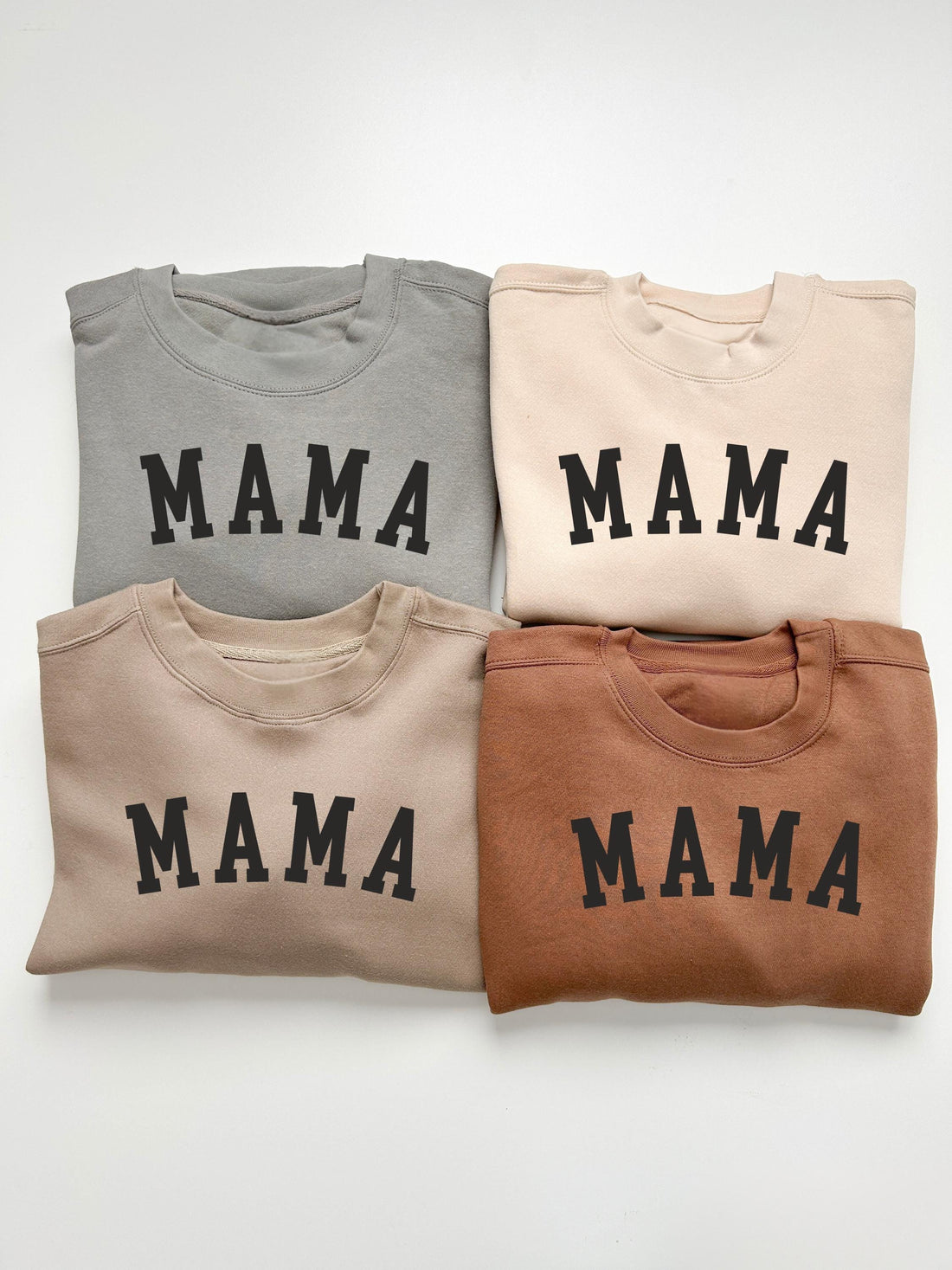 MAMA Sweatshirt | Minimalist Mom Sweatshirt | Neutral Beige Mama Crewneck | Cute Cozy Mom Sweater | Timeless Mom Gift | mother sweater