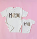 Mama and Mini Leopard Shirts | Matching Mom and Daughter Outfits | Leopard Print Mommy and Me Shirts | Leopard Print Set