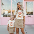 Mommy and Me Matching Teddy Bear Shirts, Valentine’s Day Mom Daughter Outfits, Coquette Matching Tops, Sweet Bear Love Tees