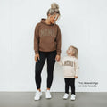 Matching Mama and Mini Leopard Hoodies, Valentine’s Day Mom Daughter Outfits, Mama Mini Matching Sweatshirts, Animal Print Sweatshirt
