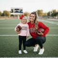 Mama and Mini Matching Leopard Sweatshirts, Valentine’s Day Mom Daughter Outfits, Football Season, Mama Mini Set, Game Day Mama & Mini