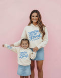 Mommy and Me Beige Hoodies, You’re So Loved, Matching Mom and Son Daughter Valentine Outfits