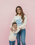Mommy and Me Beige Hoodies, You’re So Loved, Matching Mom and Son Daughter Valentine Outfits