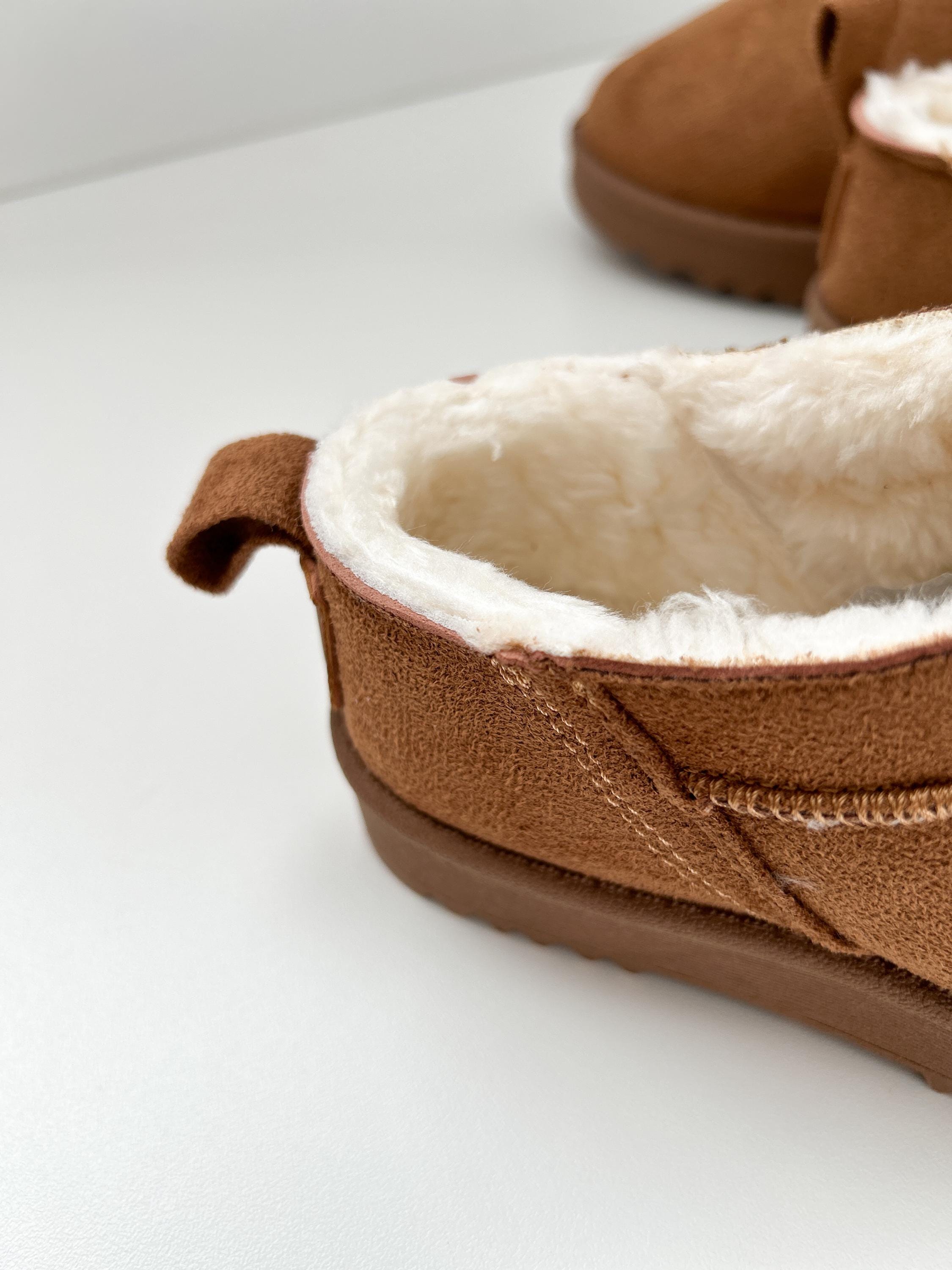 Mommy and Me Mini Boots | Matching Faux Suede Winter Boots