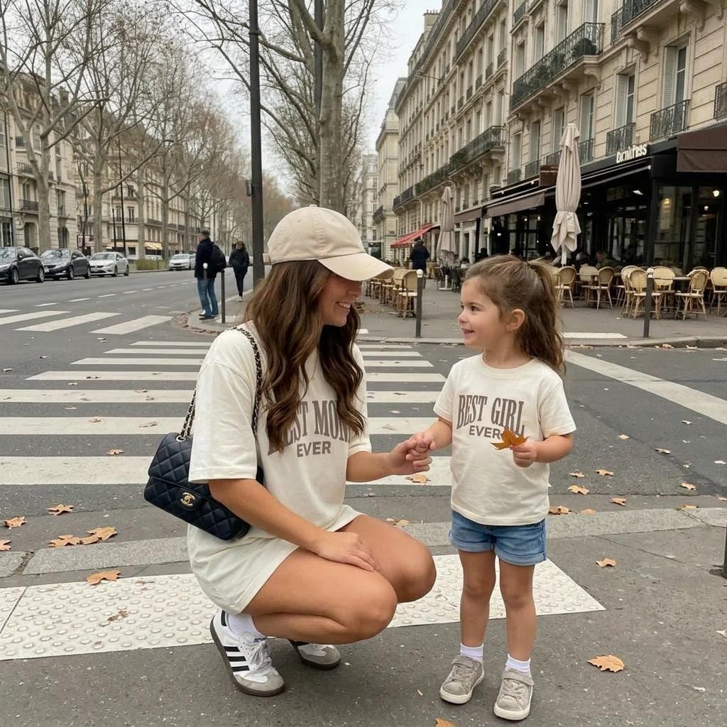 Best Mom Ever Best Girl Ever Shirts, Mommy and Me Matching Shirts, Mother Daughter Outfit, Family Matching, Gift for Mom