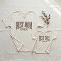 Best Mom Ever Best Girl Ever Shirts, Mommy and Me Matching Shirts, Mother Daughter Outfit, Family Matching, Gift for Mom
