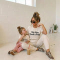 This Mom Needs a Drink Shirt This Girl Needs a Nap Matching Set, Funny Mommy and Me Shirts, Mothers Day Gift, Tired Mom Life