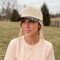 Mommin Camo Animal Print Hat for Moms | Mother’s Day Gift Hat Trendy Embroidered Trucker Hat | Messy Bun Cute Modern Mom Cap