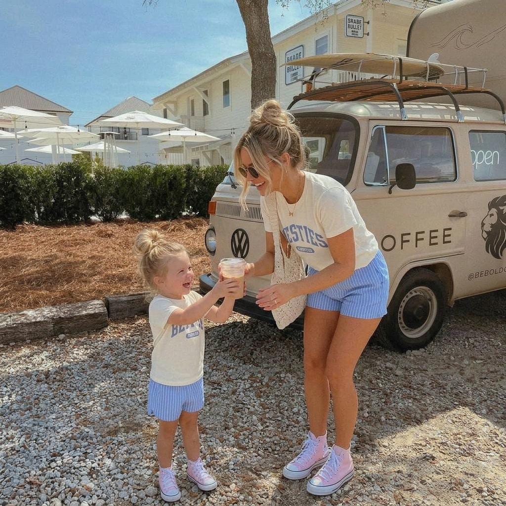 Besties Forever Shirts | Mom and Daughter Matching Shirts | Mothers Day Gift for Moms & Kids | Cute Best Friend Matching Tee Family Shirts