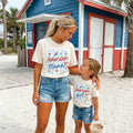American Girl Mama 4th of July Shirt | Patriotic Mom Tee | USA Independence Day Outfit | Matching Family Patriotic Shirts