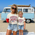 American Girl Mama 4th of July Shirt | Patriotic Mom Tee | USA Independence Day Outfit | Matching Family Patriotic Shirts